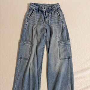 American Eagle Cargo Style Jeans